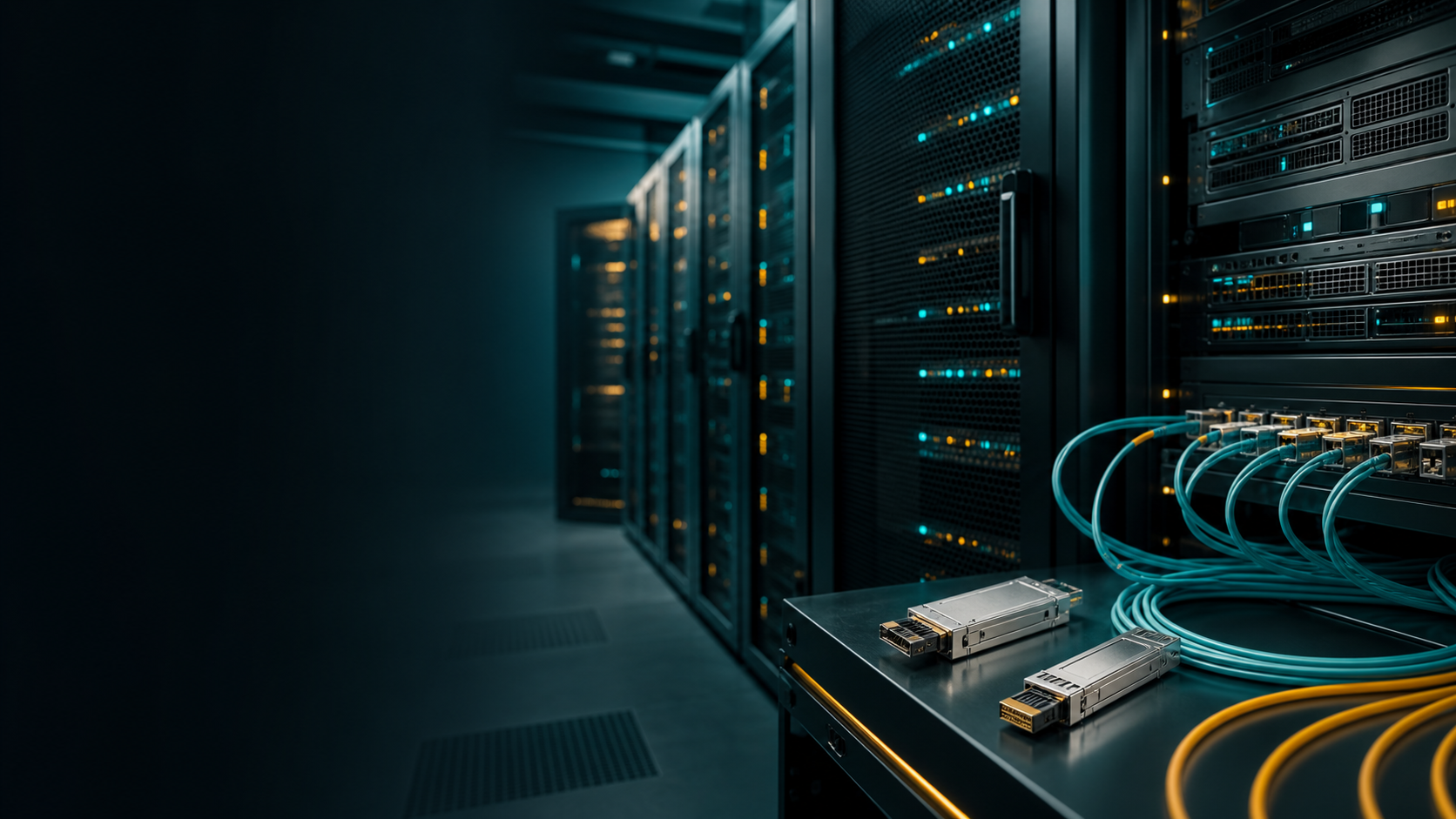 High-speed optical connectivity inside a modern data center